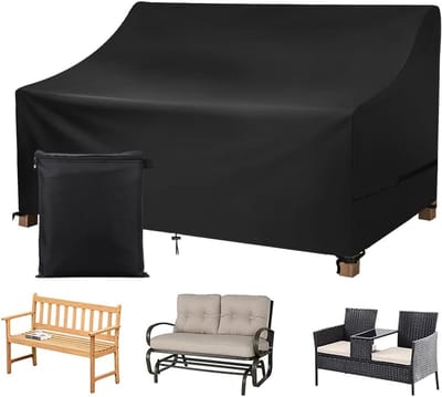 Beschermhoes voor Tuinbank 3-Zits - Waterdicht, UV-bestendig en Scheurbestendig 600D Oxford Stof (190x70x65/94cm)