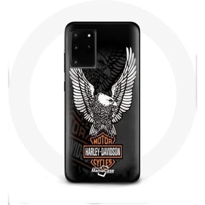 Hoesje voor Samsung Galaxy S11 Plus Harley Davidson adelaarslogo