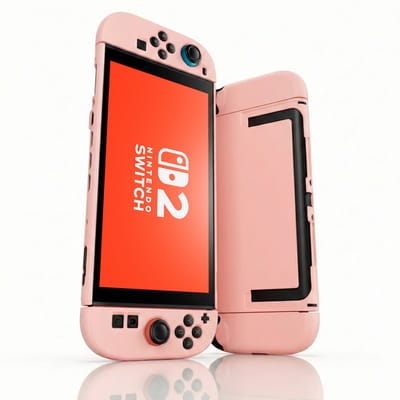 Xainy – Roze hard case geschikt voor Nintendo Switch 2 | Switch-games accessoires | beschermhoesje / cover hoes voor de Nintendo Switch consoles & joy con | excl. screen protector
