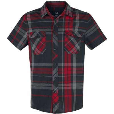 Brandit Shirt met korte mouwen - Roadstar - L tot 5XL - voor Mannen - rood