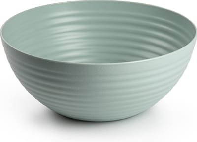 Plasticforte Serveerschaal/saladeschaal - D25 x H10.5 cm - kunststof - mintgroen - 3500 ml