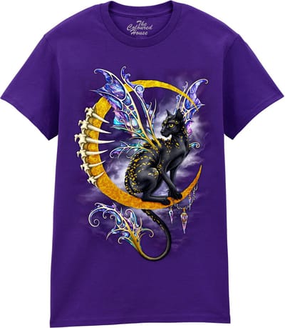 Morgana Cat The Coloured House T-shirt M