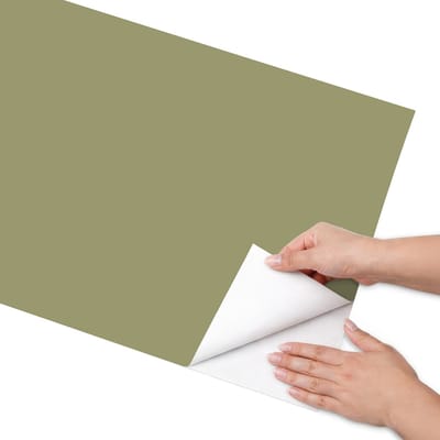 Coloray Meubel Wrap Folie - Geel Meubelfolie - 50x100 cm - Plakfolie Meubels Groen gras - Decoratiefolie Zelfklevend - Minimalist Meubelfolie - Meubelfolie Zelfklevend - Badkamer decoratie - Achtergronden en patronen