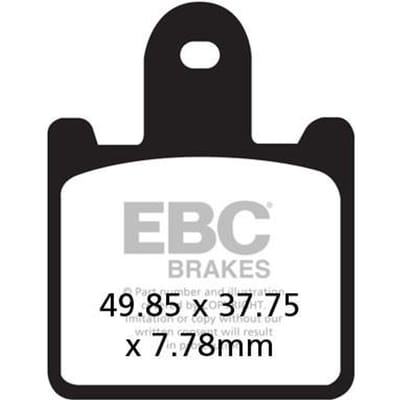 Ebc Fa-hh Series Fa417/4hh Gesinterde Remblokken Zwart