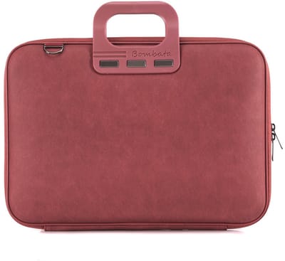 Bombata 15,6 inch Laptoptas Denim Jeans - 15 - Pastel Rood