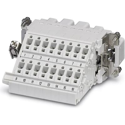 HC-B 16-A-DT-PER-M - Terminal Adapter HC-B 16-A-DT-PER-M Phoenix Contact Inhoud: 5 stuk(s)