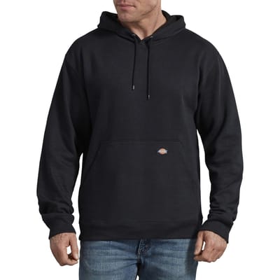 Dickies Everyday Fleece Katoenen Zwarte Hoodie voor Mannen
