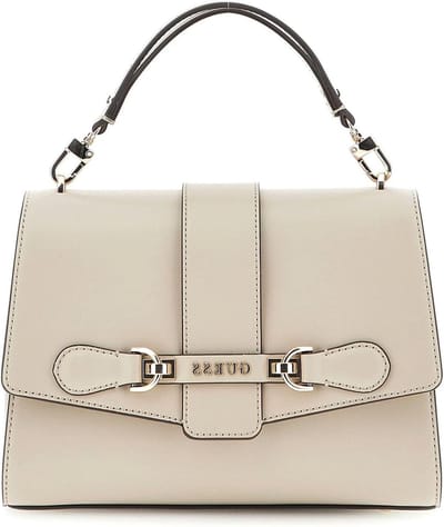 Handtas Flap Bag - Schoudertas Dames - Dagelijks Gebruik - Afneembare Band - 23 x 15 cm - Taupe