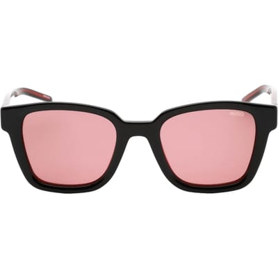 Hugo Boss Matte zonnebril heren (Bourgondië/Rood/Zwart)