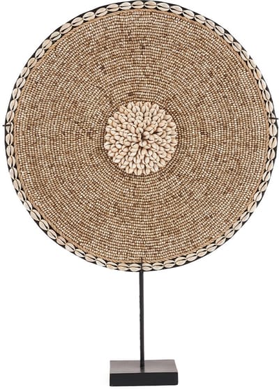 The Shell Guadeloupe on Stand - Natural White