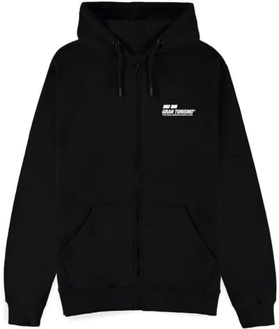 Gran Turismo - Logo Vest met capuchon - S - Zwart
