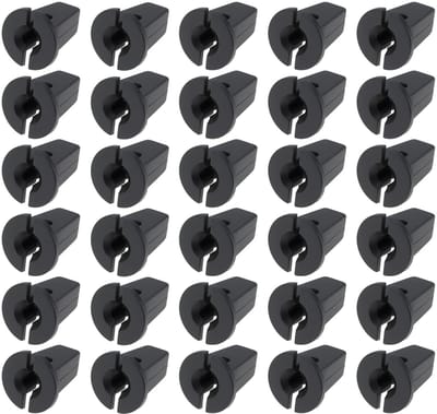 Dailygoods - 30 Stuks Bevestigingsclips Voorbumper