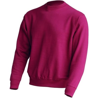 JHK Unisex Sweatshirt met ronde hals voor volwassenen (Framboos)