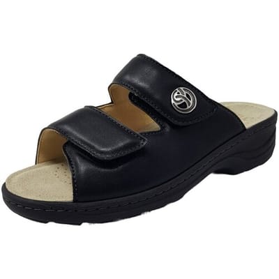 Fidelio Hallux -Dames - zwart - slippers & muiltjes - maat 38