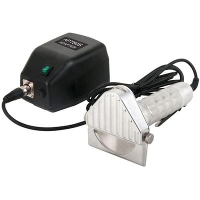 GGM Gastro Elektrischer Dönerschneider - Kapazität: 80 kg/Tag - inkl. Schneidemesser & Netzteil Zilver / Zwart