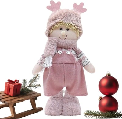 Stoffen Pop - Knuffelpop Pluche - Kinderen Spelen - Verstelbare Benen - 35-48 cm Hoog - Jongen