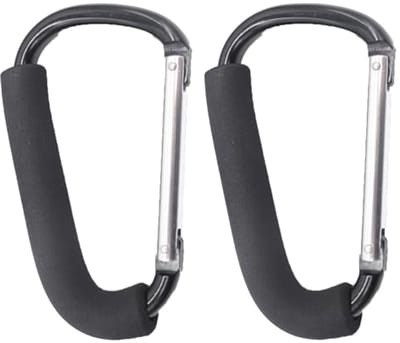 Set van 2 Stroller Hooks - Sterke Haakjes voor Kinderwagens - Handige Accessoires voor Het Draag van Tasjes
