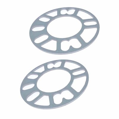Dailygoods- Wielnaaf Afdichting 8 mm - Spoorverbreders 5x112 - Aluminium - Centrale Naafafdichting - Verhoogt Ruimte Tussen Wiel en Voertuig - Voorkomt Remproblemen