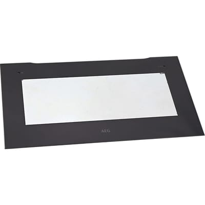 AEG voorste glas, zwart, AEG, 595.5x333mm 8585551237185