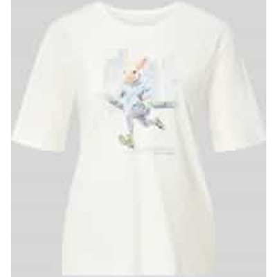 T-shirt met motiefprint