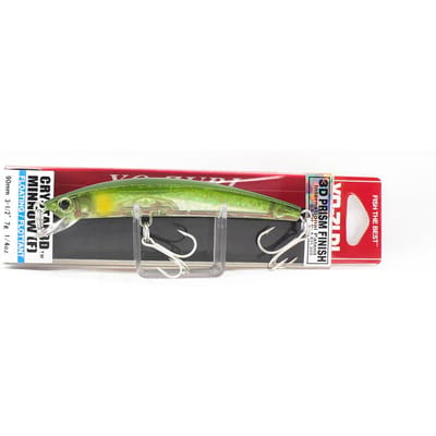 Yo Zuri 3D Crystal Minnow 90 mm drijvend kunstaas F1145-C44 (5495) gray