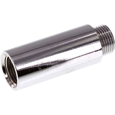 G 3/8'' F/M Verchroomd Messing Verlengstuk DIN 3523 - 50 mm
