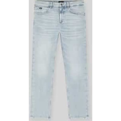 straight fit jeans van katoenmix model 'C-OGDEN'