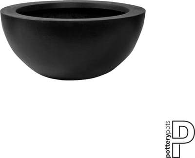 Pottery Pots - Plantenbak - Vic Bowl S - Ø38,5cm x H18cm - Black