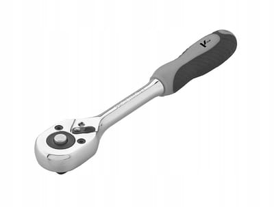 V-Plus Ratelsleutel 3/8" 45 Tanden Rechte Grip