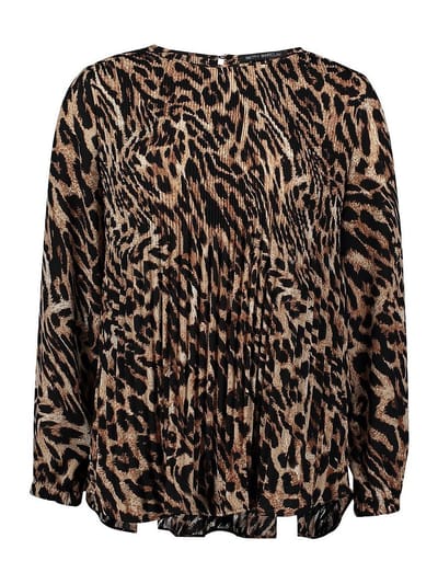 Lange blouse Van Betty Barclay zwart