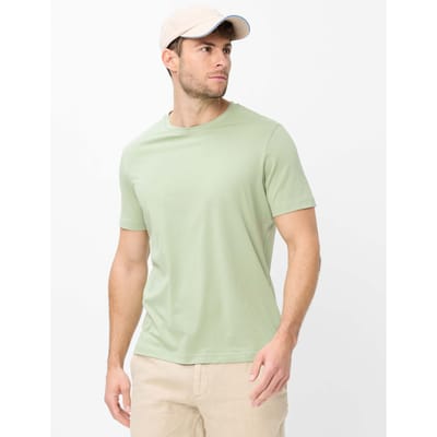Brax Heren Shirt  Style TED herb, lichtgroen, maat XS