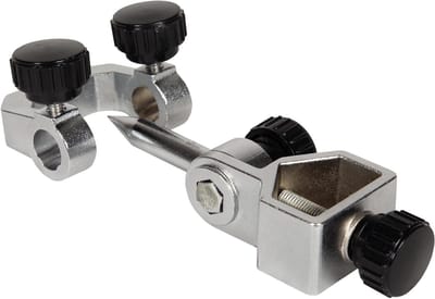 Slijpinrichting voor buizen - Slijpmachine accessoire - Gereedschap slijpen - Voor ronde gereedschappen - Max Ø 55 mm - Grijs