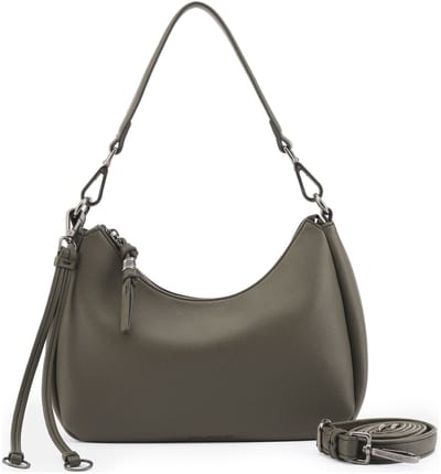 FREDsBRUDER schoudertas My Bestie Midi Hobo Bag Khaki Green kaki