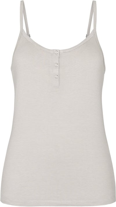 Hunkemöller Pyjama Cami Striped Henley Grijs