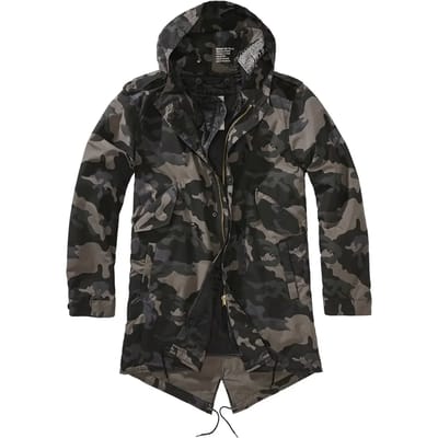Brandit M51 US Parka Parka dark camo S Katoen - Basics