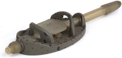 Alloy Method Feeder - Voedermand Zinklood - Feedervissen Vredevissen - Vervangingssysteem Bodem - 45 gram - Grijs