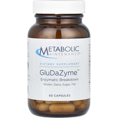 Metabolic Maintenance, GluDaZyme, 60 capsules