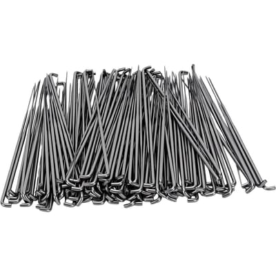 200 Stuks Viltnaalden Middelgroot 86 mm Viltnaald Tool met Opbergdoos voor Wol Non-woven Stof Garen Zachte Stof gray