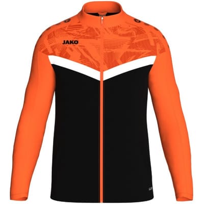 Jako Iconic Polyestervest Kinderen - Zwart / Fluo Oranje | Maat: 128