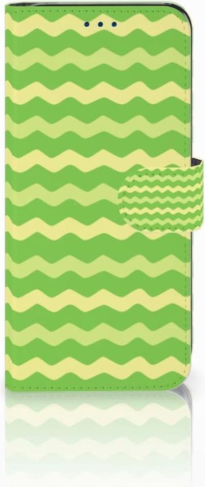 Samsung Galaxy S8 Telefoon Hoesje Waves Green