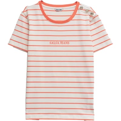 Gestreept dames-T-shirt Salsa Jeans