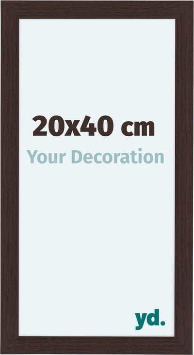 Your Decoration - Fotolijst 20x40 cm - MDF - Eiken Donker - Como
