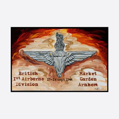 Zeefdruk Airborne Colllection - British 1st Airborne Division