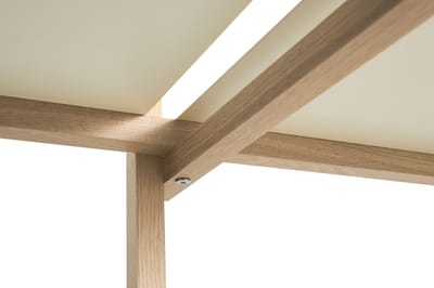 HAY Houten plank - low - HAYWoodySoapedOakAlmondWhite