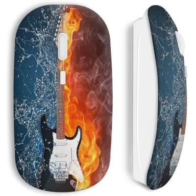 Souris sans Fil Guitare water fire