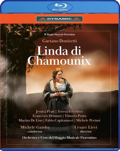 Jessica Pratt, Teresa Iervolino, Francesco Demuro - Linda Di Chamounix (Blu-ray)