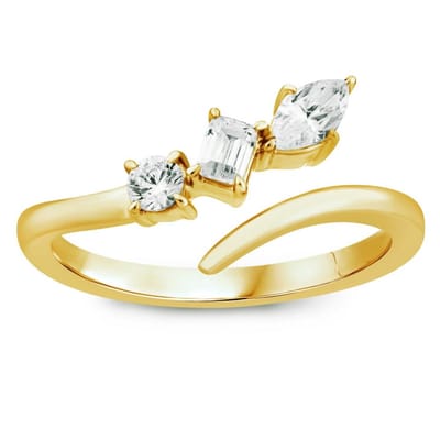 Luna Creation - 715.0954 - Ring - Dames - 585GG - Ringmaat 54