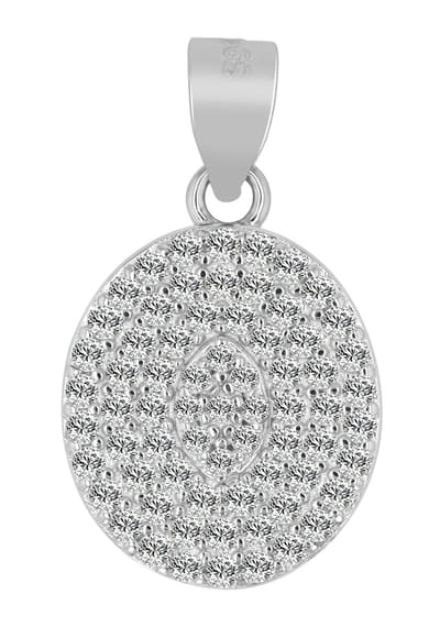 AKZENT Akzent dames hanger "Lobo" van 925 Sterlingzilver, gerhodineerd, duurzaam
