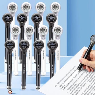 Correctie Tape Pen Set van 16 Stuks - Perfect voor Nauwkeurig Corrigeren
