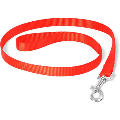 Duvoplus - Uitlaatriem Voor Dieren - Hond - Nylon Leiband M-l - 100cm/20mm Zwart - 1st